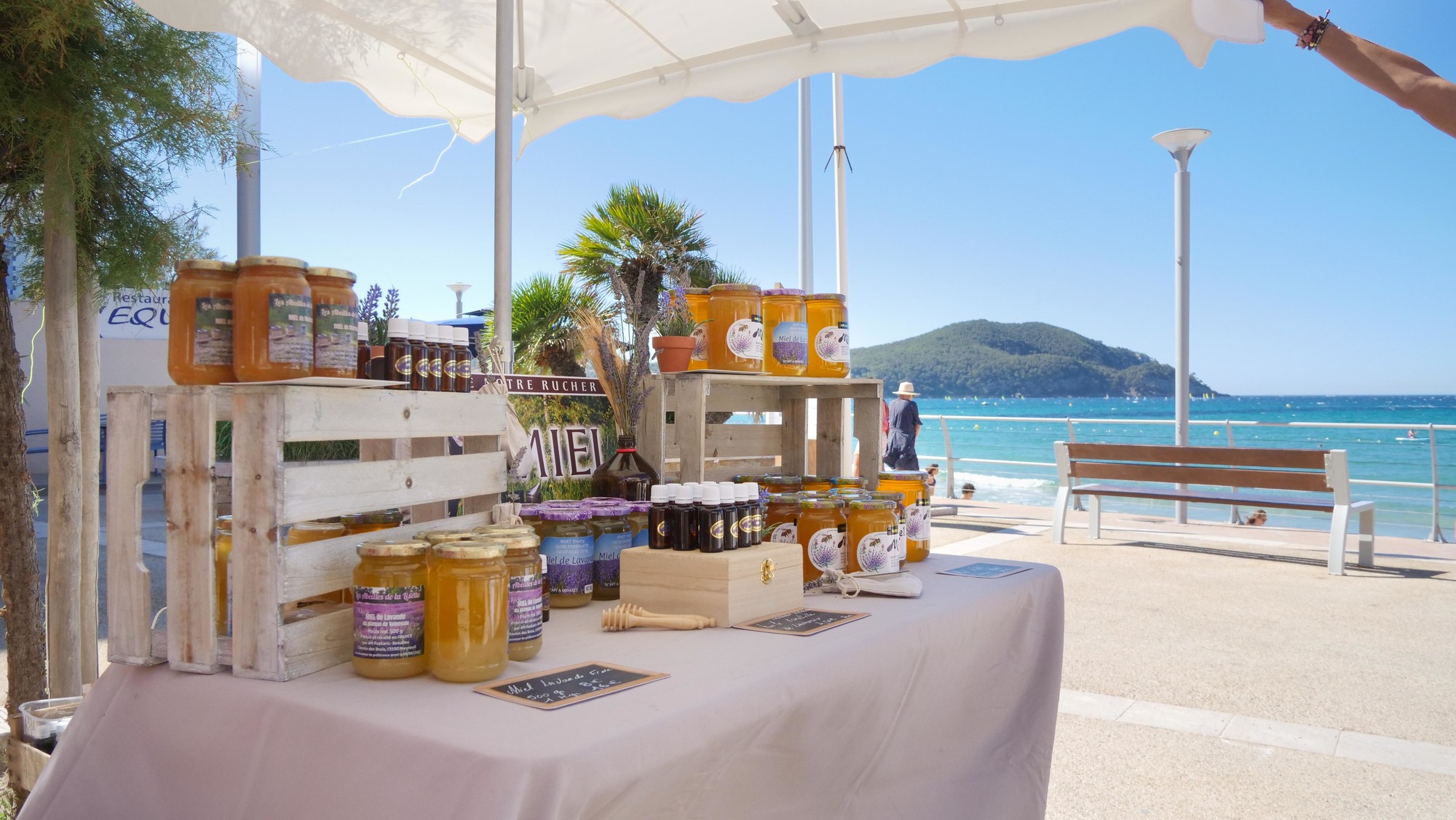 Marché Saint Cyr les pieds dans l’eau