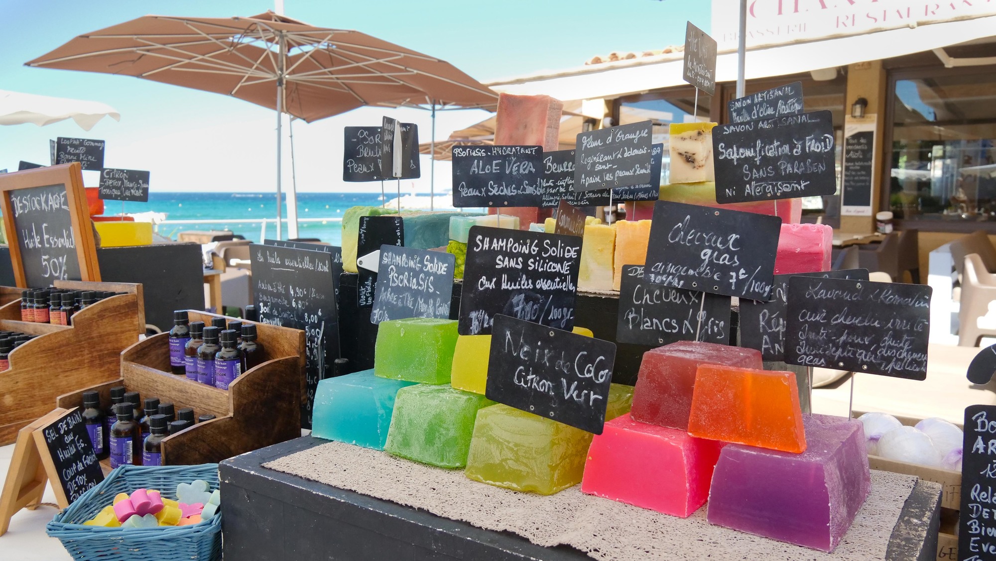 Marché Saint Cyr les pieds dans l’eau