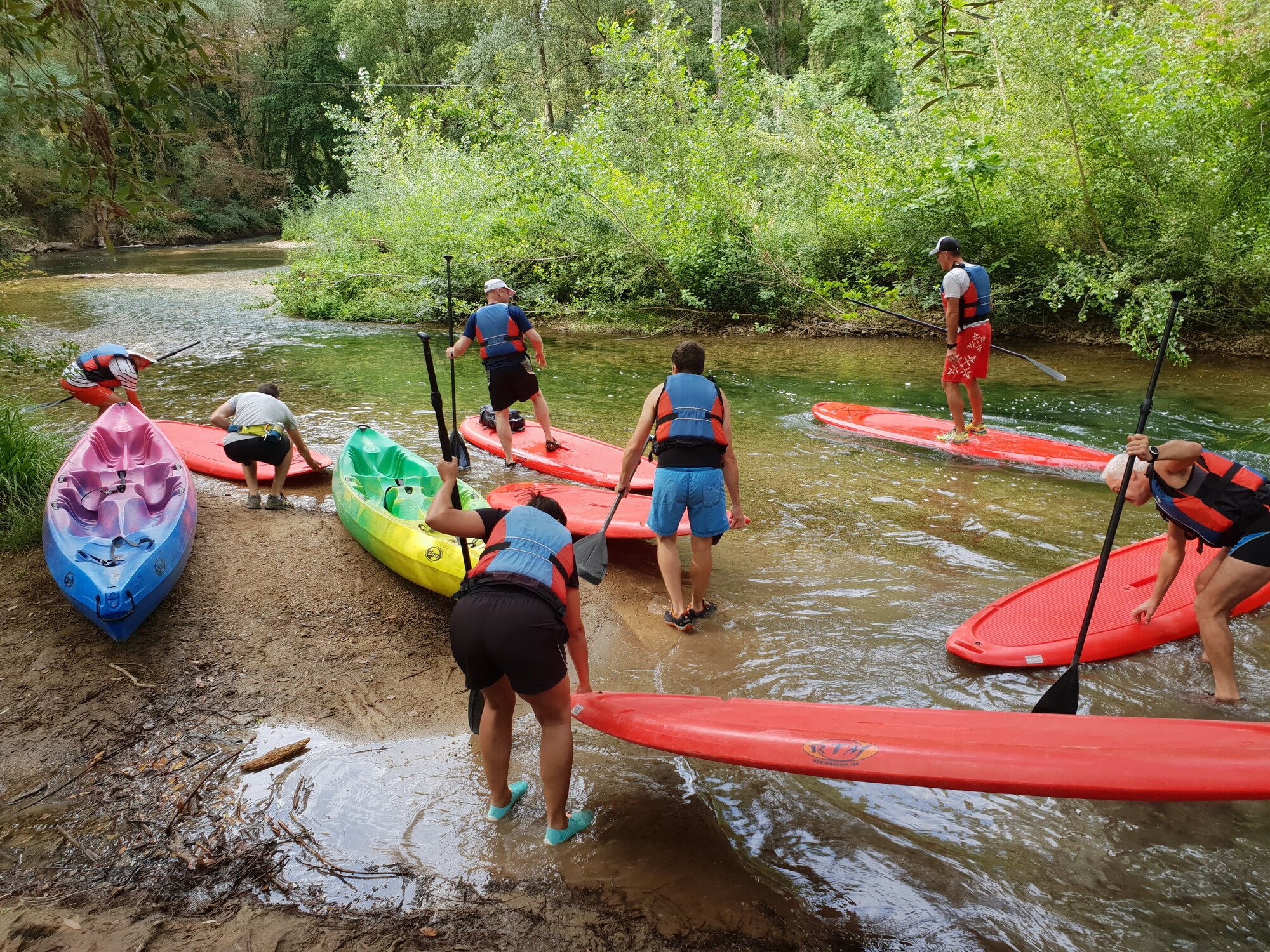 Natur’évasion Groupe paddle