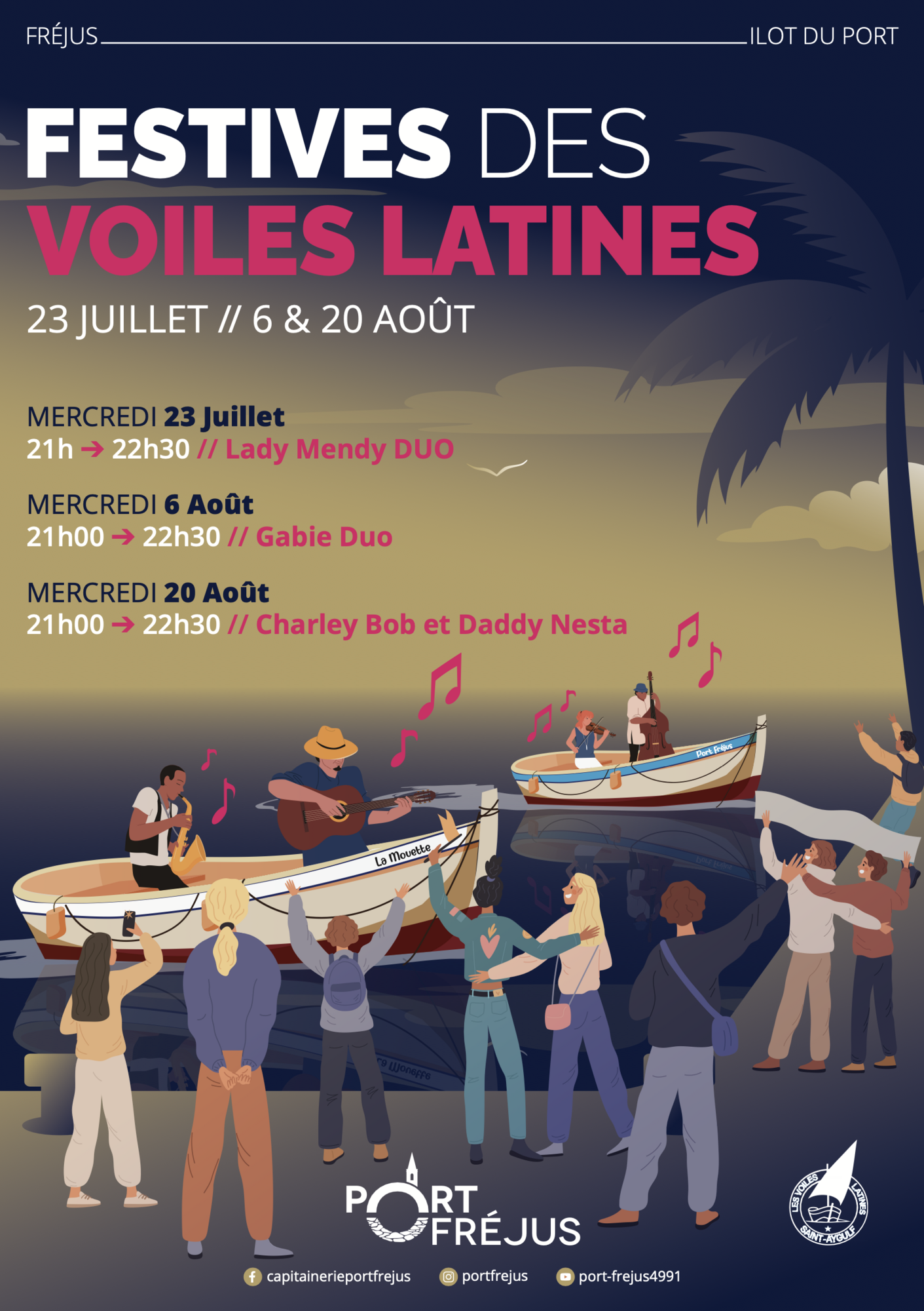 Les Festives des Voiles Latines_Fréjus