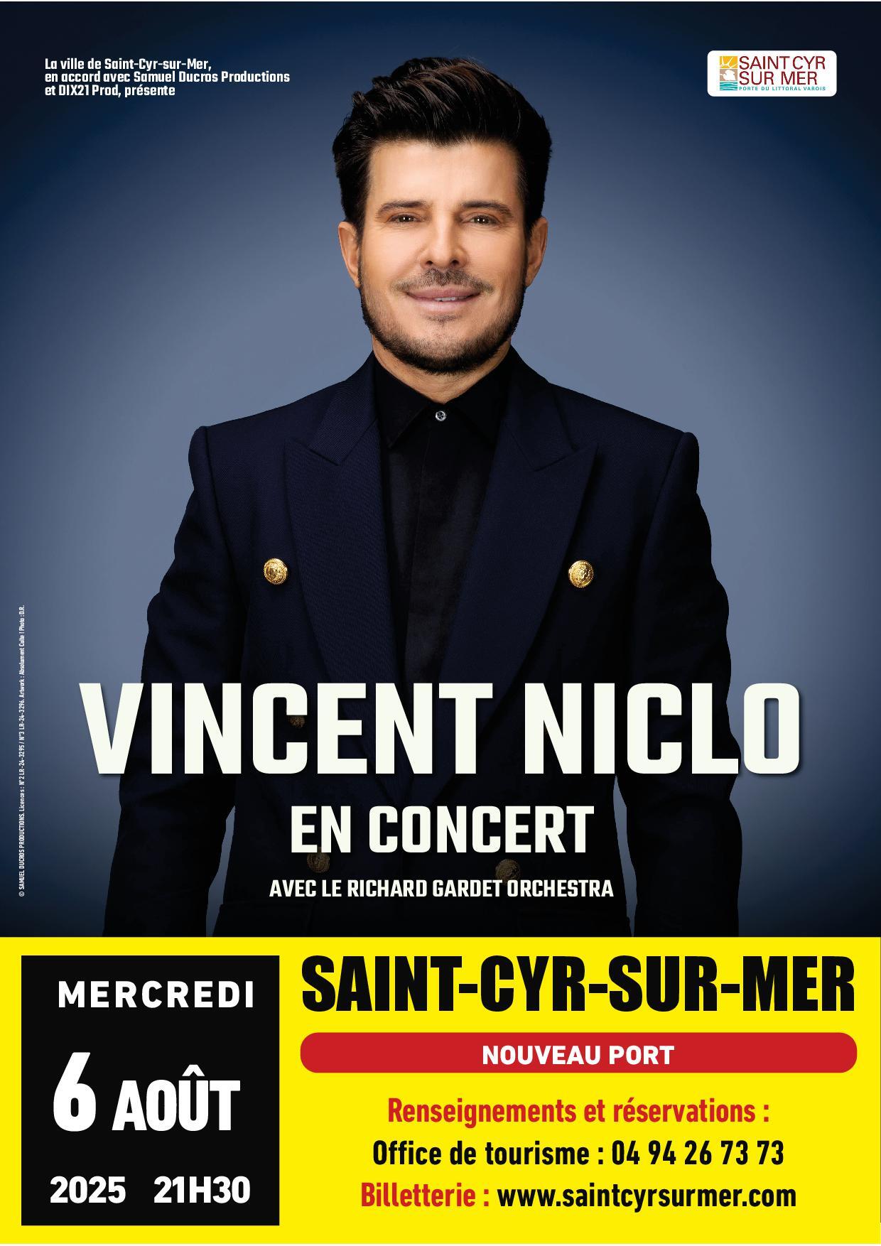 Soirée Grand Large – Concert de Vincent Niclo_Saint-Cyr-sur-Mer