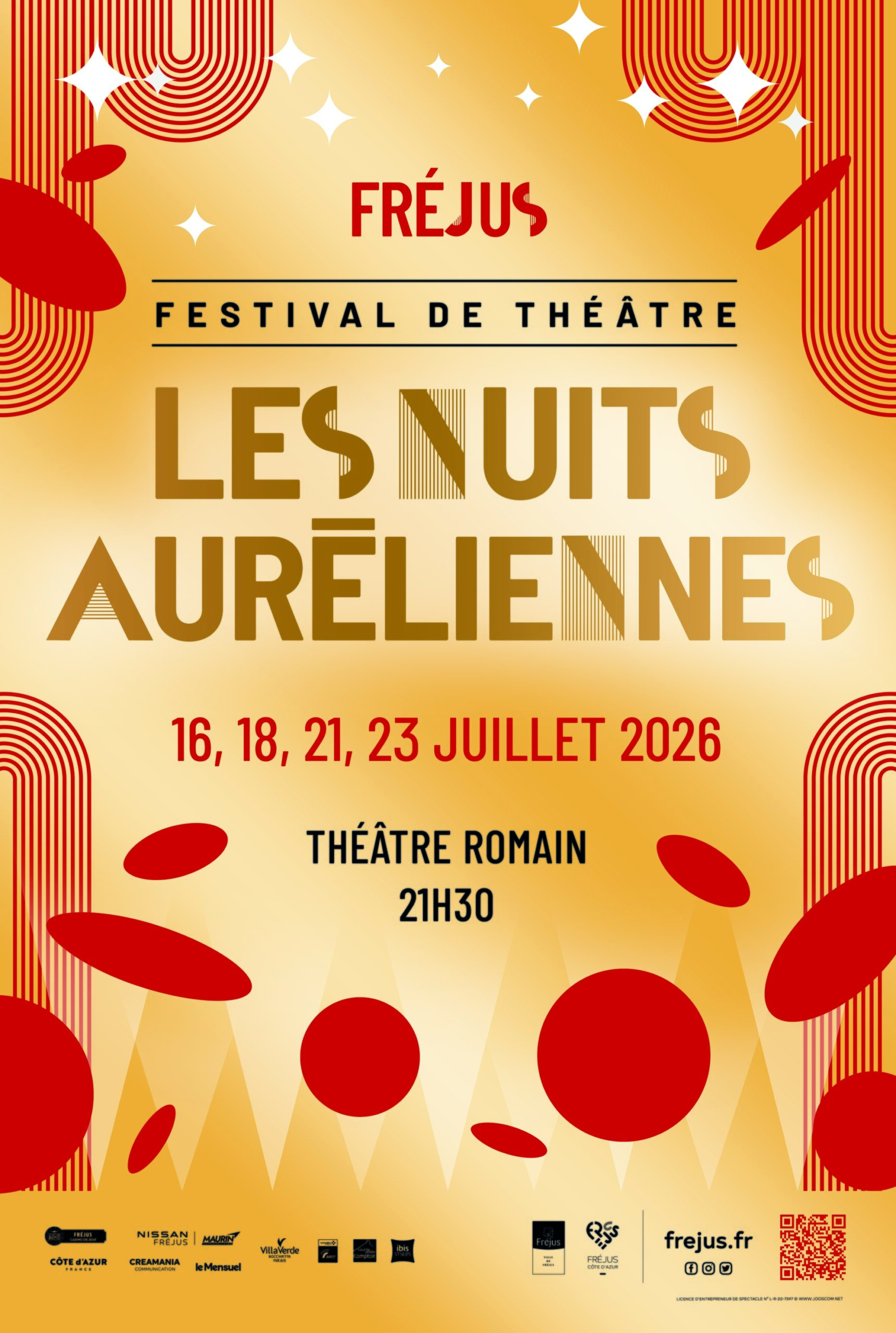 Festival de Théâtre « Les Nuits Auréliennes »_Fréjus