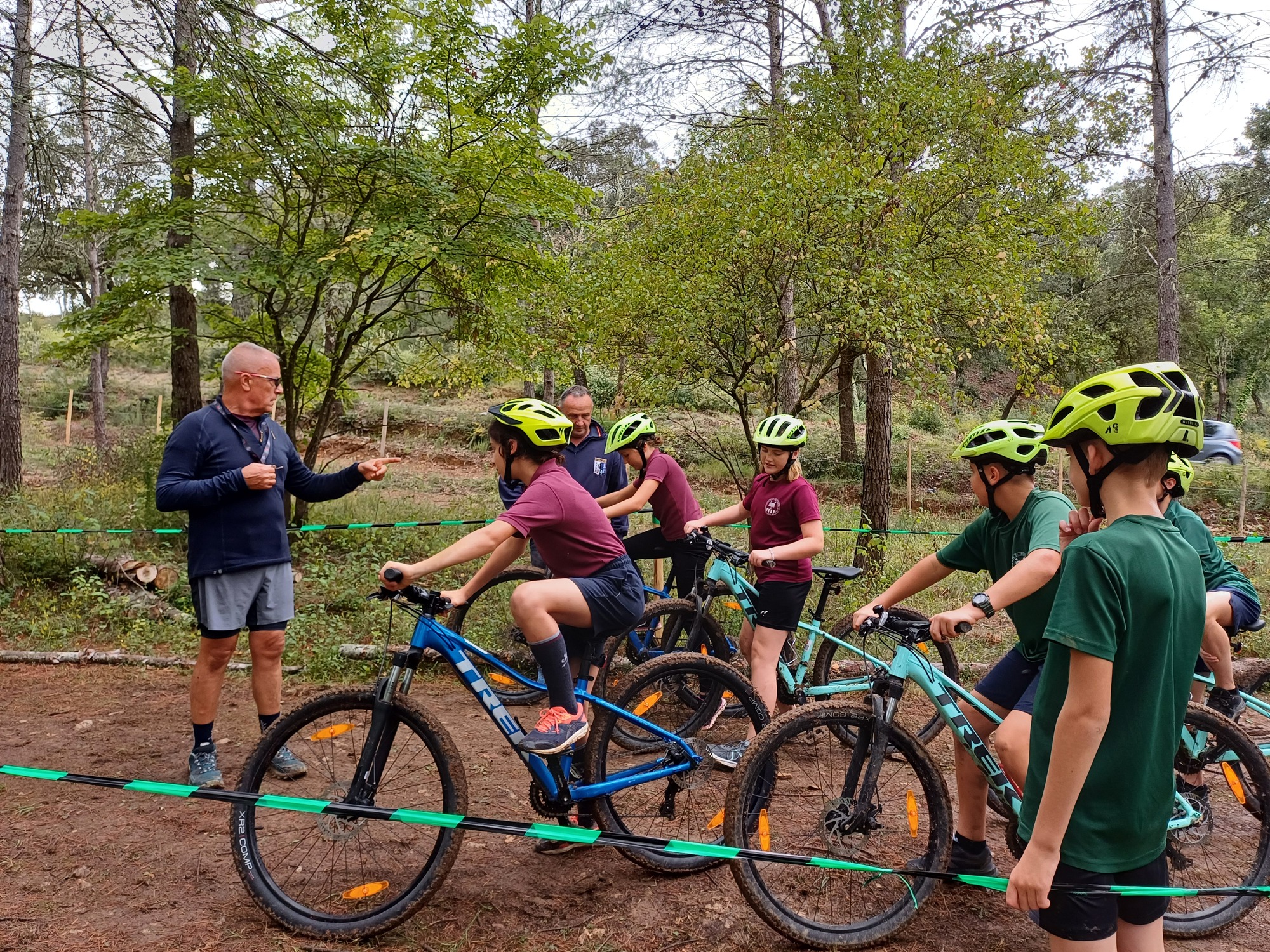 Bike park groupe ados