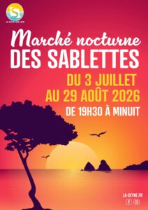 Marché nocturne des Sablettes