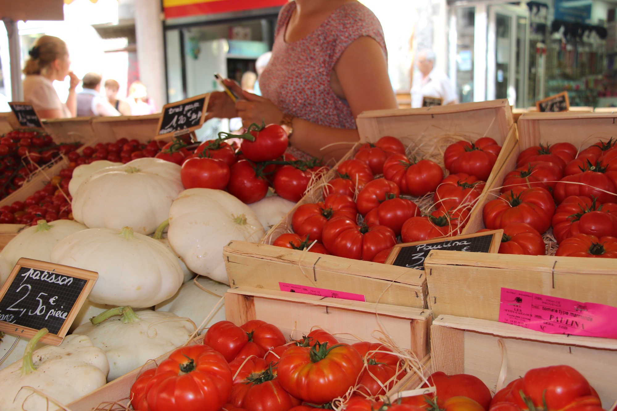 Marché de Provence du cours Lafayette