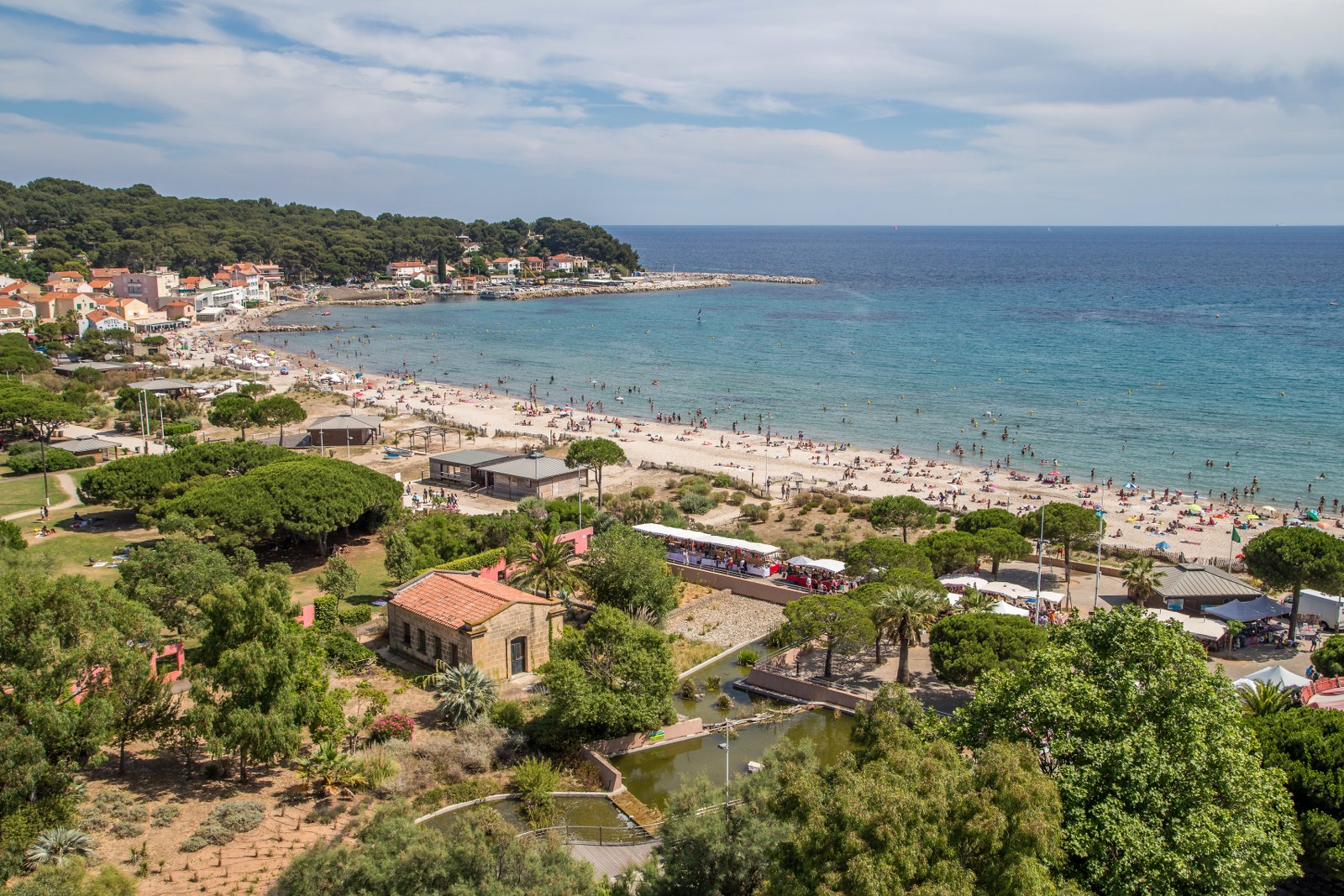 Plage des Sablettes La Seyne sur Mer