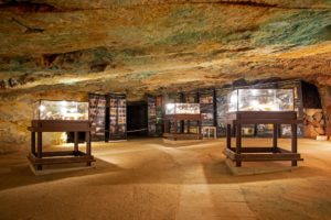 The “Heart of the Mine” tour of the Cap Garonne mine