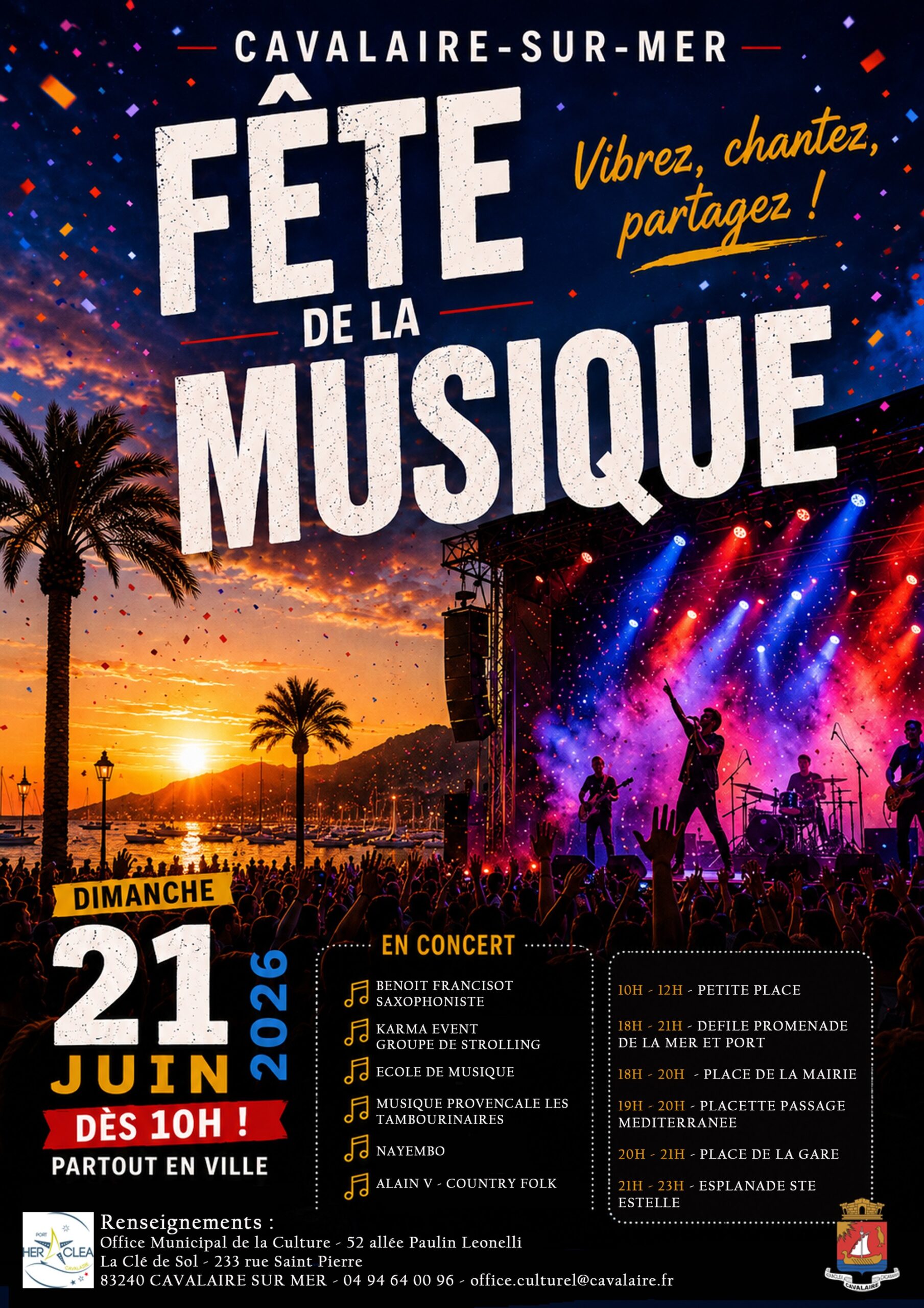 Fête de la Musique and vintage vehicle exhibition_Cavalaire-sur-Mer