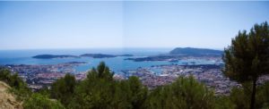 Visit of the harbour of Toulon by boat with the Bateliers de la Rade